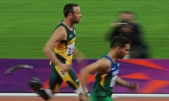 Oscar Pistorius and Alan Oliveira