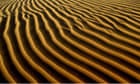  Sand dunes stretch into the distance on the northern edge of the Sahara desert at al-Ramla in western Libya Feb. 2, 2004. Since the government of Moammar Gadhafi began its campaign to open its doors to the outside world, tourists are increasingly visiting Libya.