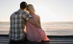 A couple on a beach