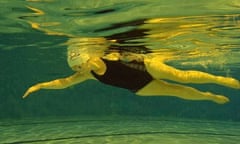 Johanna Derry swims using the Immersion Technique.