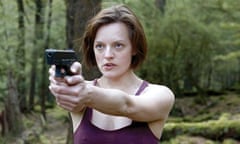 Elisabeth Moss as Robin in Top of the Lake