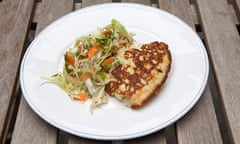 Angela Hartnett's chard and taleggio pancake