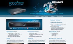 humaxdigital.com screenshot