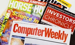 Niche magazines - Ecologist, Horse and Hound, Investors Chronicle, Computer Weekly