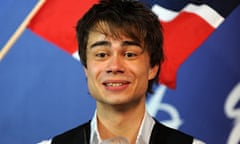 Eurovision Song Contest 2009: Alexander Rybak celebrates