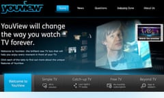 YouView website