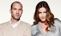 Johnny Vaughan and Lisa Snowdon