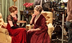 Laura Carmichael and Maggie Smith in Downton Abbey