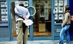 Estate agent window