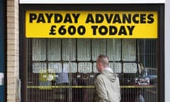 A pawnbroker offers a payday loan