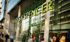 A Marks & Spencer shop in London