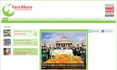 FareShare charity screengrab