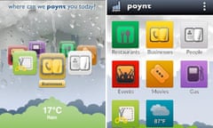 Poynt screengrabs