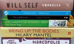 Man Booker prize nominees 2012