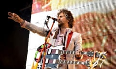 Wayne Coyne of the Flaming Lips plays Lovebox