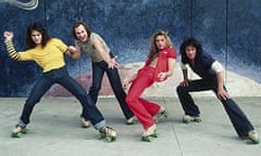 Van Halen on Roller Skates