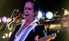 Nick Cave performs with Grinderman