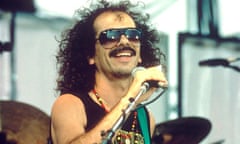 Carlos Santana at Live Aid, Philadelphia, 1985