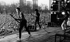 The Clash at the Rock against Racism carnival