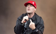 Fred Durst of Limp Bizkit in 2011