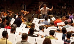 Dudamel conducts the Simon Bolivar Symphony Orchestra