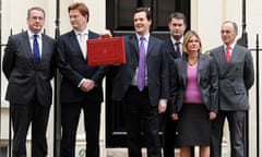 George Osborne and team