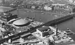 The Festival of Britain site on London's South Bank.