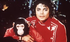 Michael Jackson with Bubbles