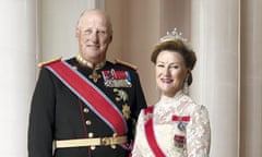royal wedding - harald and sonja