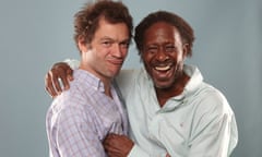 Dominic West, left, and Clarke Peters.