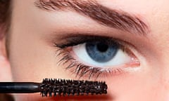 mascara by eye, close-up, cosmetics, make up