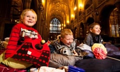Dr Who sleepover at John Rylands Library, Manchester