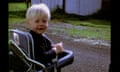 'Bleak youth': Kurt Cobain at the age of two.