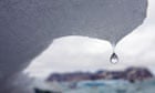 An iceberg melts in Greeland in 2007. Climate change. Environment. Global warming. Photograph: John McConnico/AP