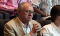 Ken Livingstone watching from the public gallery at City Hall on May 9 2008. Photograph: Lewis Whyld/PA