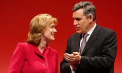 Ruth Kelly and Gordon Brown at the Labour conference in Manchester on September 24 2008. Photograph: Leon Neal/AFP/Getty Images