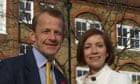 David Laws and Bridget Fox. Photograph: Bridget Fox