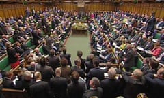 A packed House of Commons