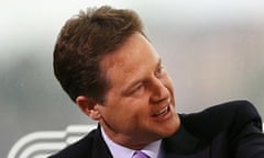 Nick Clegg on the Andrew Marr show at the Liberal Democrat Conference
