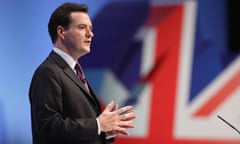 George Osborne speaks at the Conservative conference