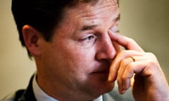 Nick Clegg, whose party has suffered its worst electoral results in a generation