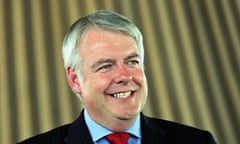 Carwyn Jones in the Senedd in Cardiff, after votes were counted in the Welsh assembly elections