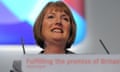 Harriet Harman at the Labour conference