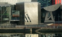 The Lowry, Salford, which has been a catalyst for social and physical regeneration in the area 