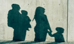 Family in shadow