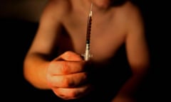 Heroin needle