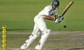 Shakib Al Hasan plays a shot during the fourth day of the second Test between Bangladesh and England