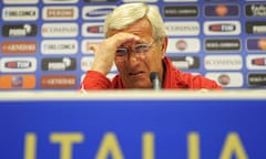 Italy coach Marcello Lippi during a team press conference in Centurion yesterday