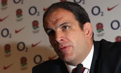 Martin Johnson was told by Sir Clive Woodward that he would have been "mad" to take the England job