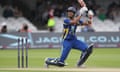 Dinesh Chandimal hits the winning runs for Sri Lanka as they eased to victory over England